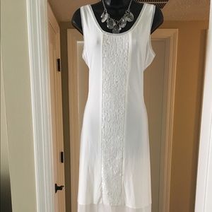 Off white beautiful long summer dress